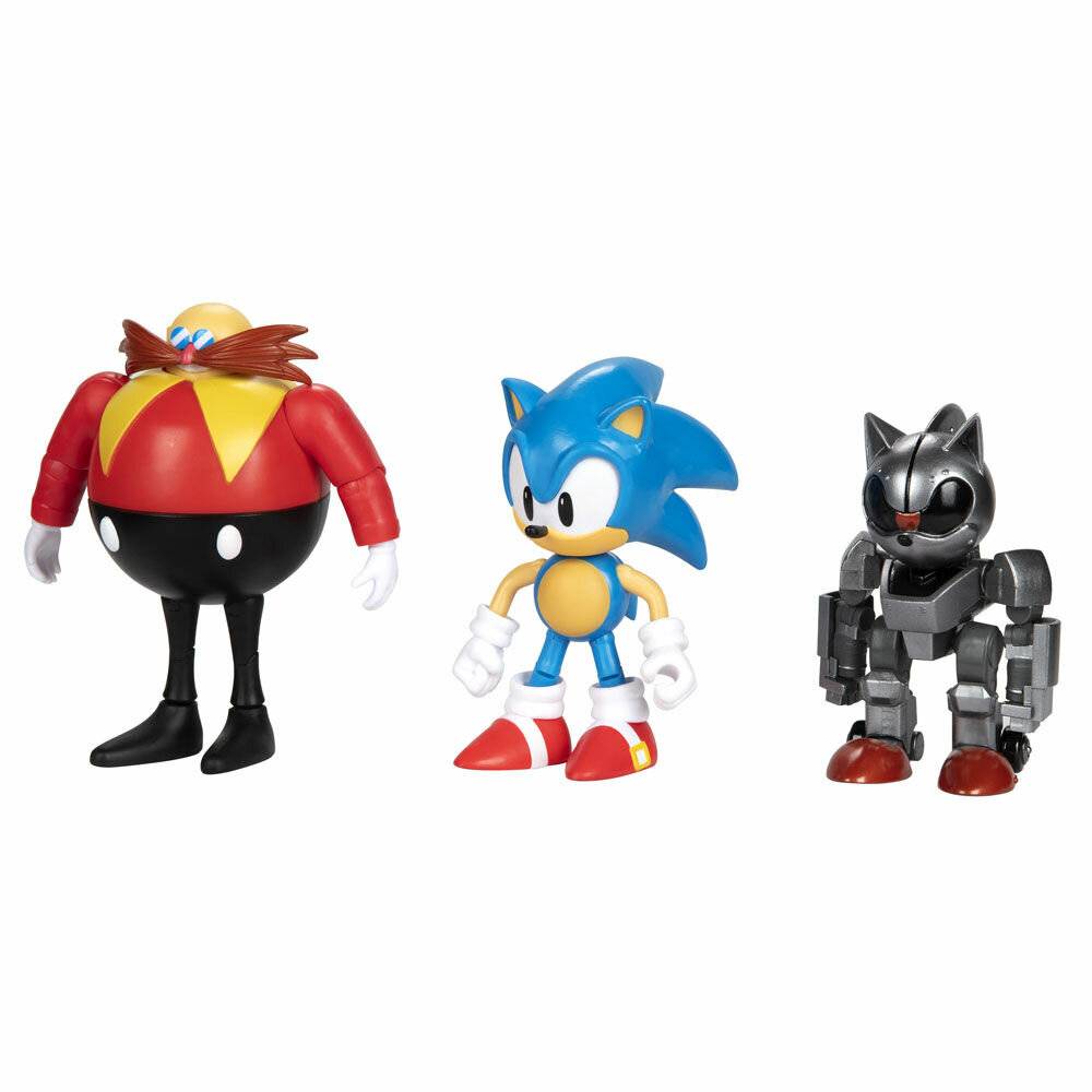 Sonic The Hedgehog 30Th Anniversary Pack 3 Figuren 10cm