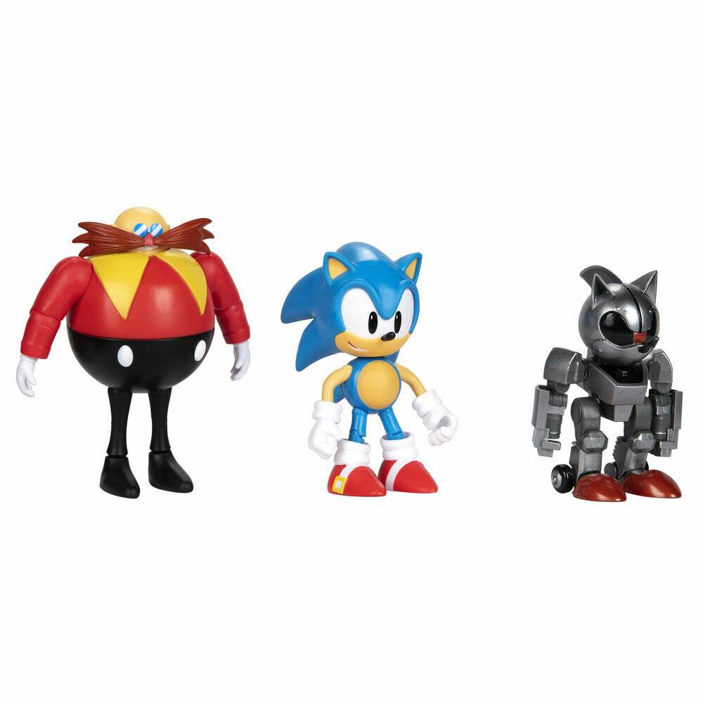 Sonic The Hedgehog 30Th Anniversary Pack 3 Figuren 10cm