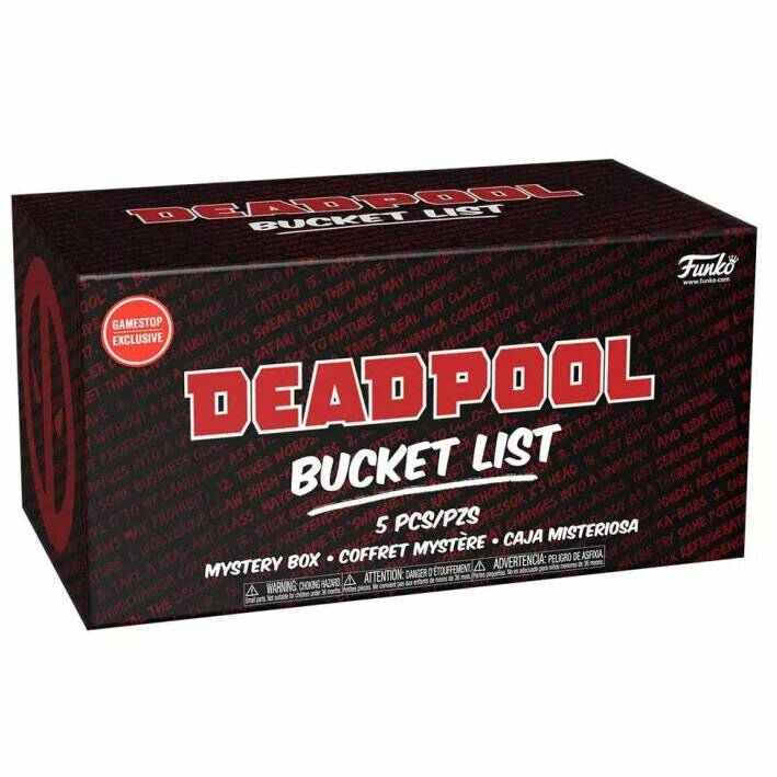 Kit Mistery Box Marvel Deadpool 2021