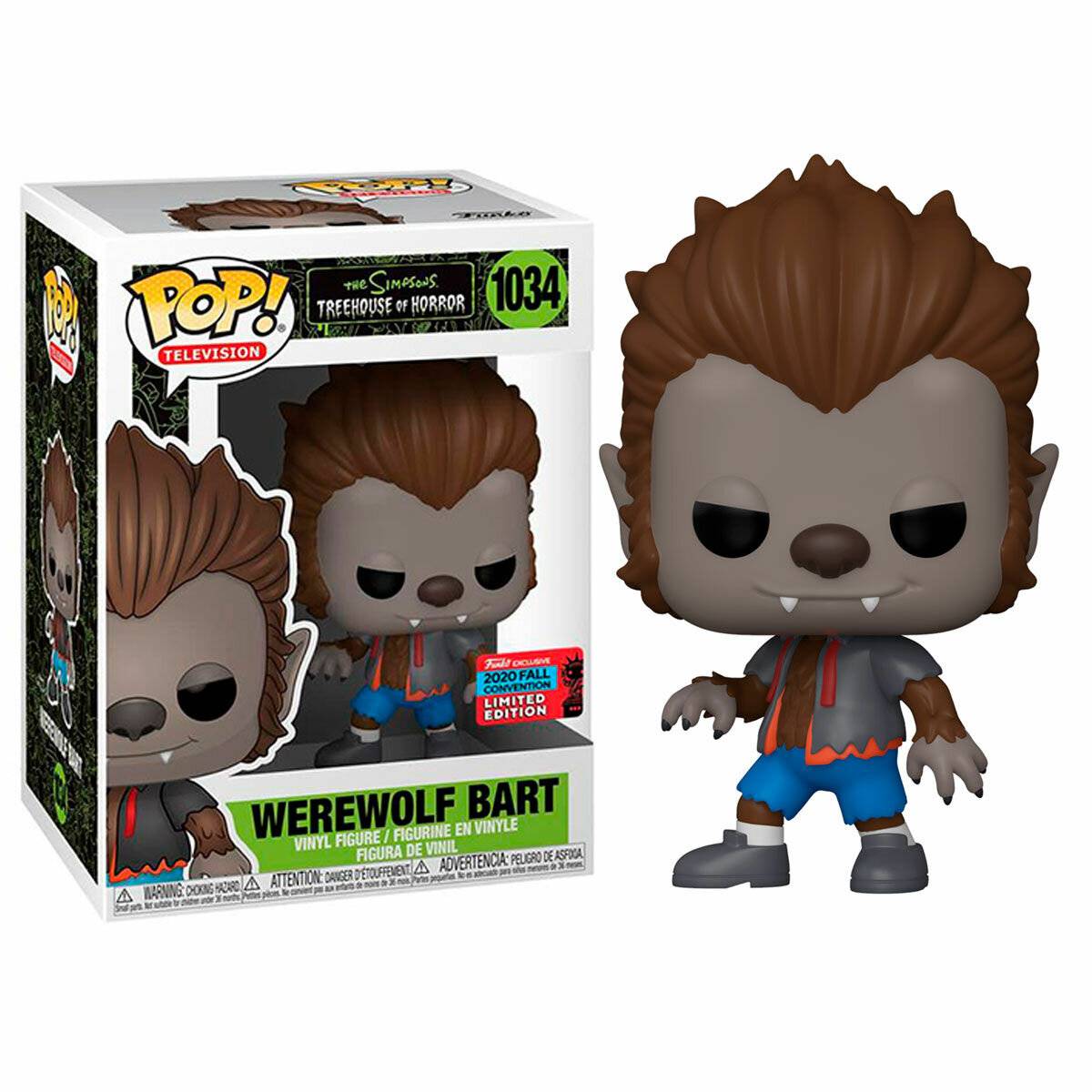 POP-Figur Die Simpsons Werwolf Bart Exklusiv