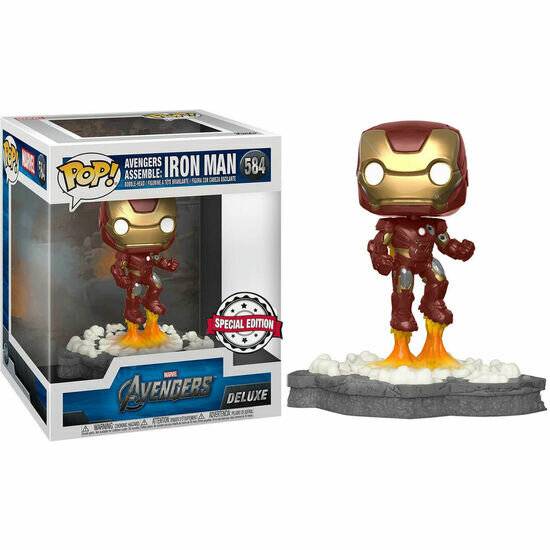 POP-Figur Marvel Avengers Iron Man Assemble Exklusiv