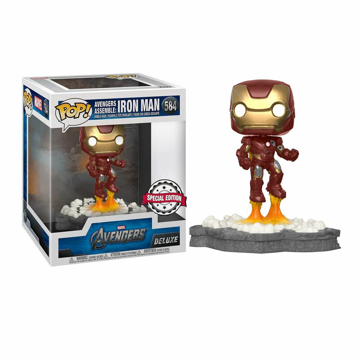 POP-Figur Marvel Avengers Iron Man Assemble Exklusiv