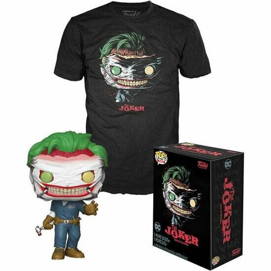 Set Figur POP & Tee DC Comics Der Joker Exklusiv M