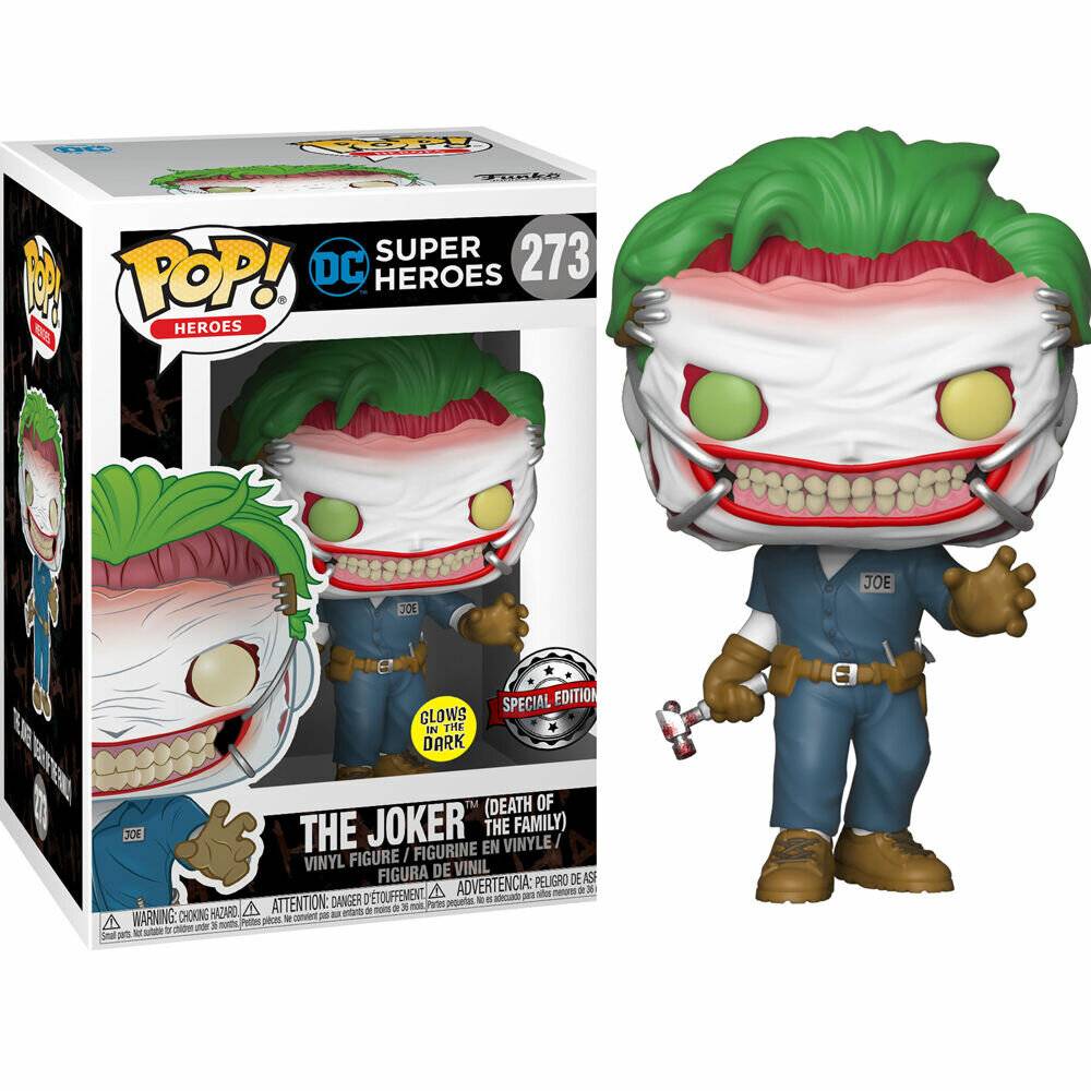 Set Figur POP & Tee DC Comics Der Joker Exklusiv M