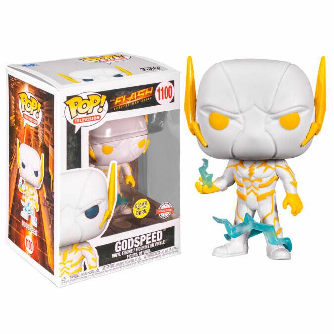 POP Figur DC Comics The Flash Godspeed Glow in the Dark Exklusiv
