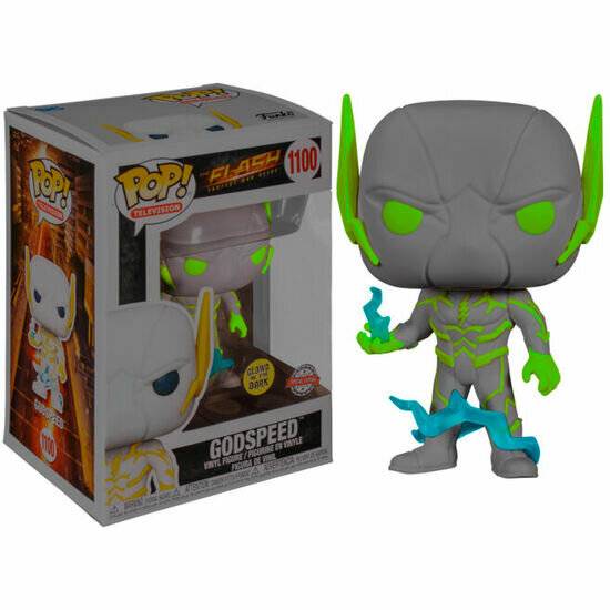 POP Figur DC Comics The Flash Godspeed Glow in the Dark Exklusiv