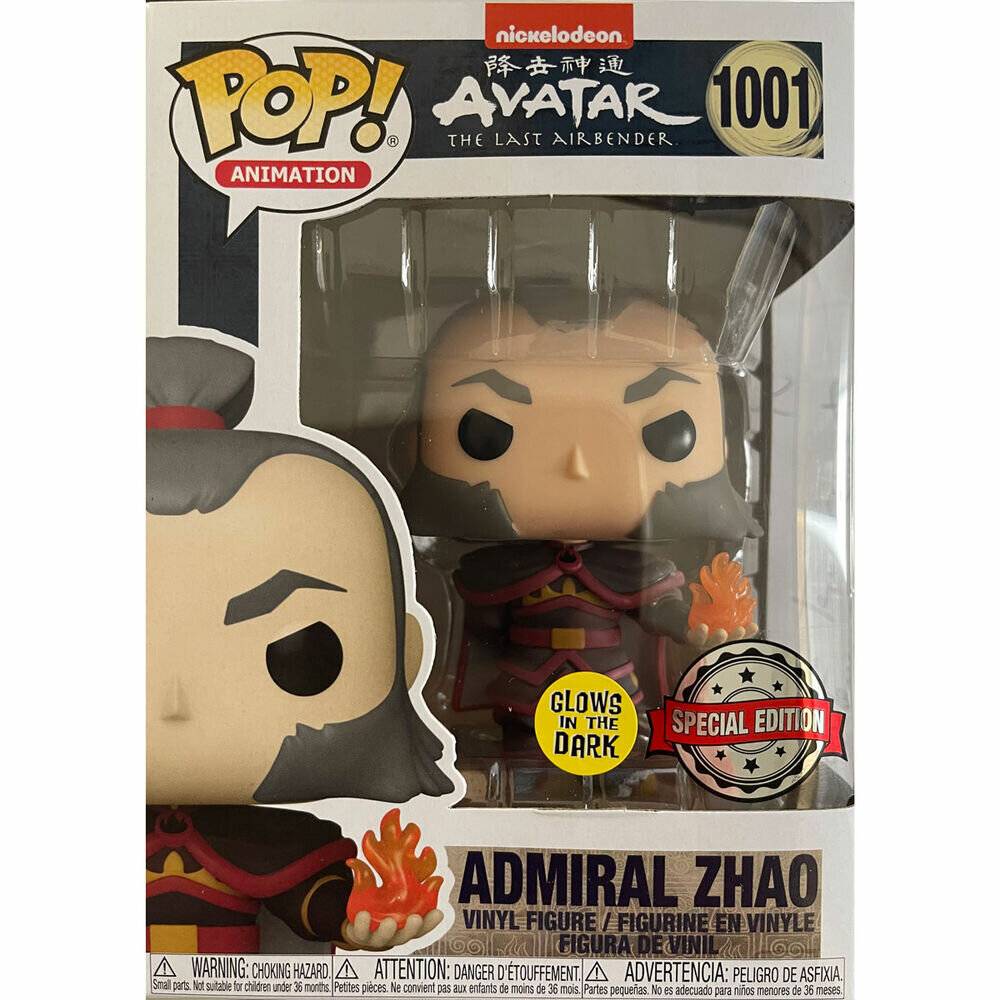POP-Figur Avatar Admiral Zhao mit Feuerball Exklusiv