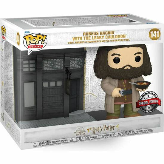 POP Figur Harry Potter Diagon Alley Rubeus Hagrid Der undichte Kessel Exklusiv