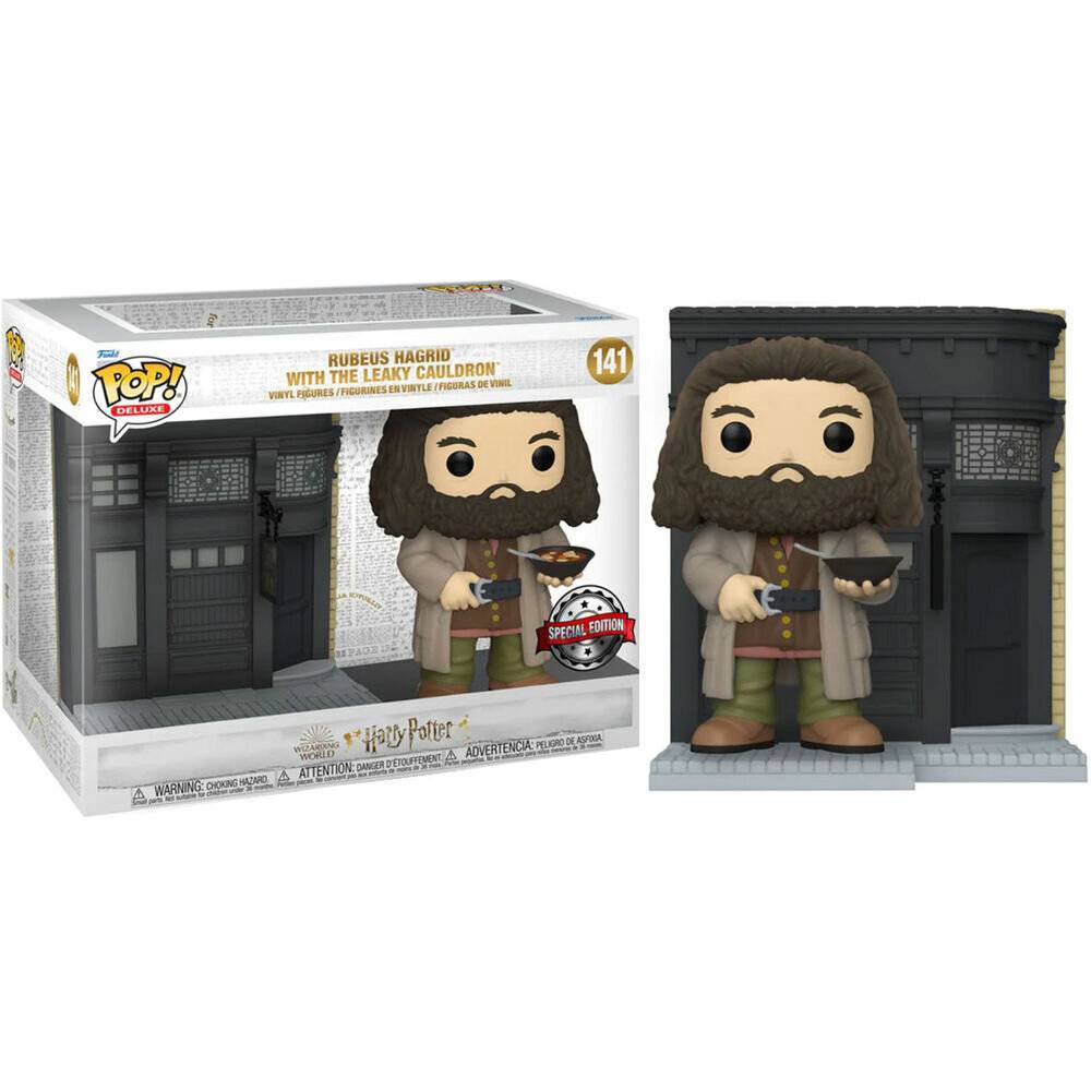 POP Figur Harry Potter Diagon Alley Rubeus Hagrid Der undichte Kessel Exklusiv