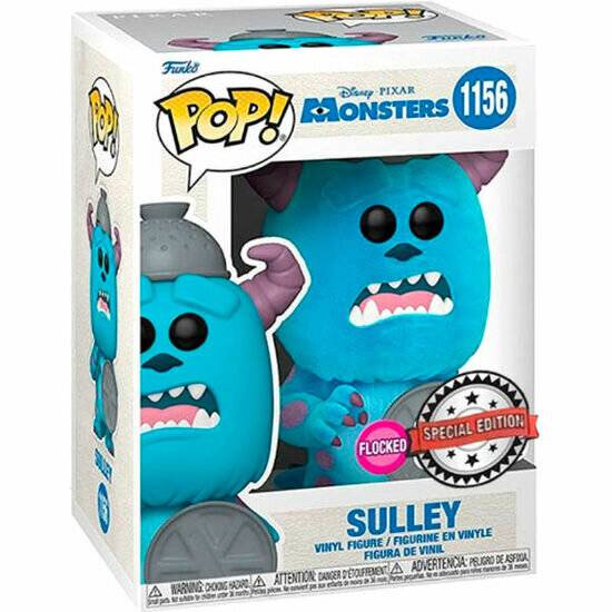 POP-Figur Disney Monsters Inc 20. Sulley beflockt Exklusiv