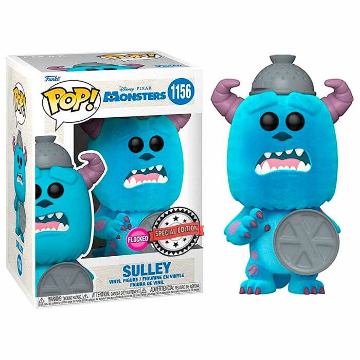 POP-Figur Disney Monsters Inc 20. Sulley beflockt Exklusiv