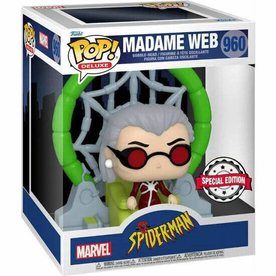 POP-Figur Marvel Spiderman Madame Web Exklusiv