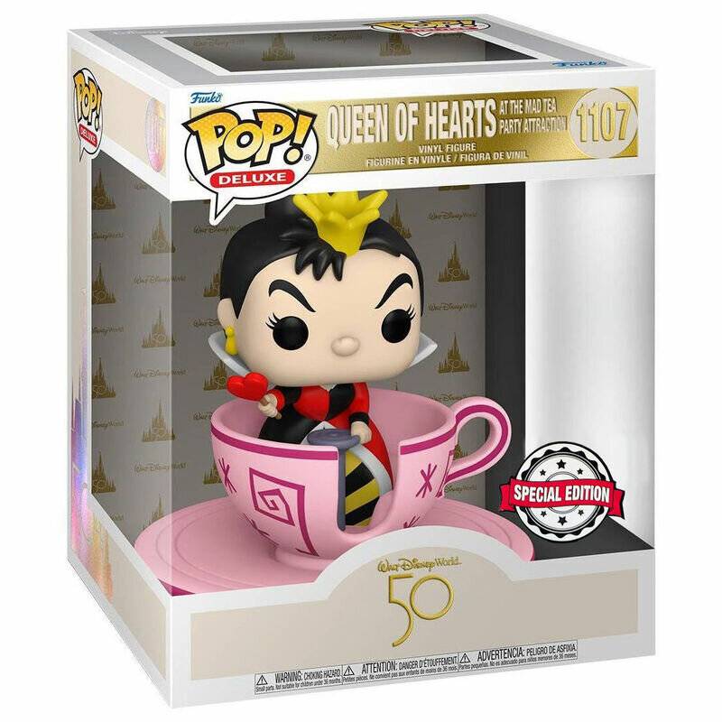 POP-Figur Walt Disney World 50. Königin der Herzen in Tecup Exklusiv