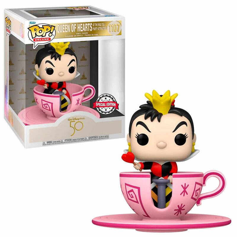 POP-Figur Walt Disney World 50. Königin der Herzen in Tecup Exklusiv