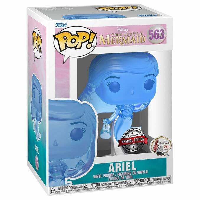 POP-Figur Disney Kleine Meerjungfrau Ariel mit Tasche Exklusiv