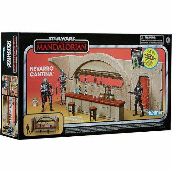 Star Wars Mandalorian Nevarro Cantina + Imperial Death Trooper Figurenset