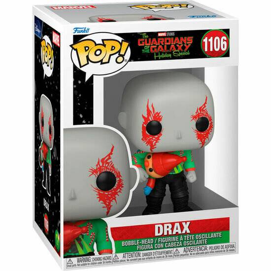 Guardians of the Galaxy Holiday Special POP! Heroes Vinyl Figur Drax 9 cm