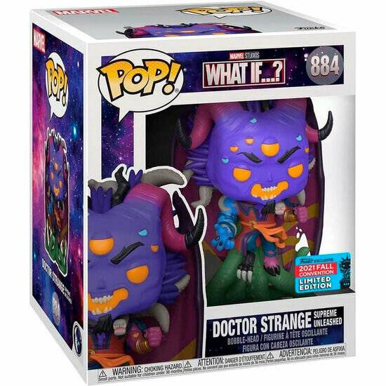 What If.Super Sized POP! Marvel Figur Dr. Strange Supreme 15 cm