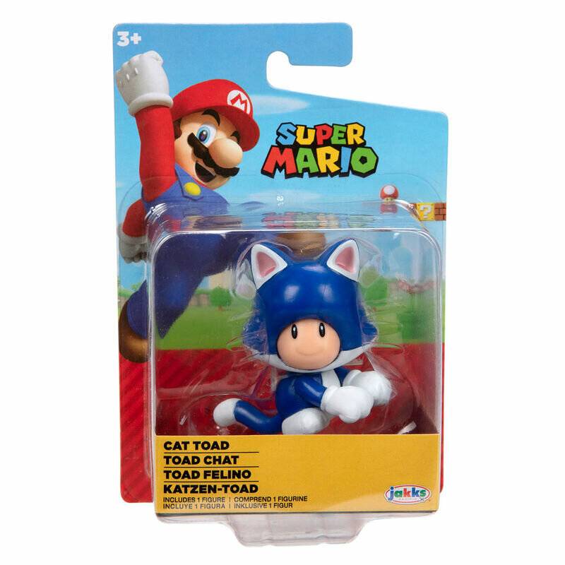 Nintendo Super Mario Katze Kröte Figur 6,5cm