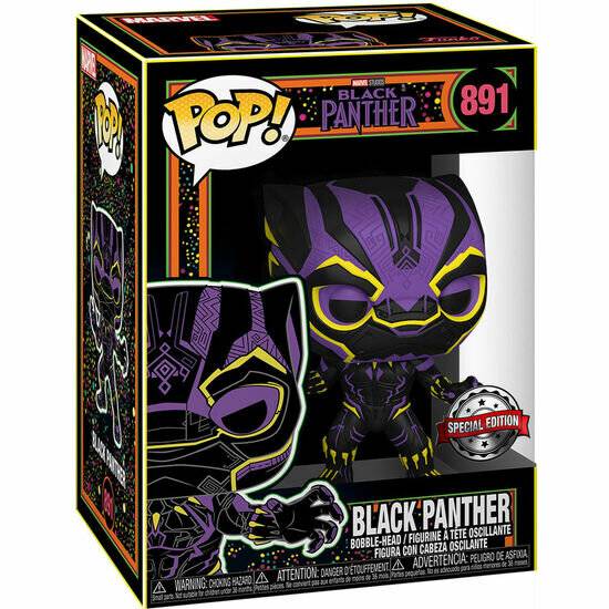 Set Figur POP & Tee Marvel Wakanda Forever Black Panther Exklusiv