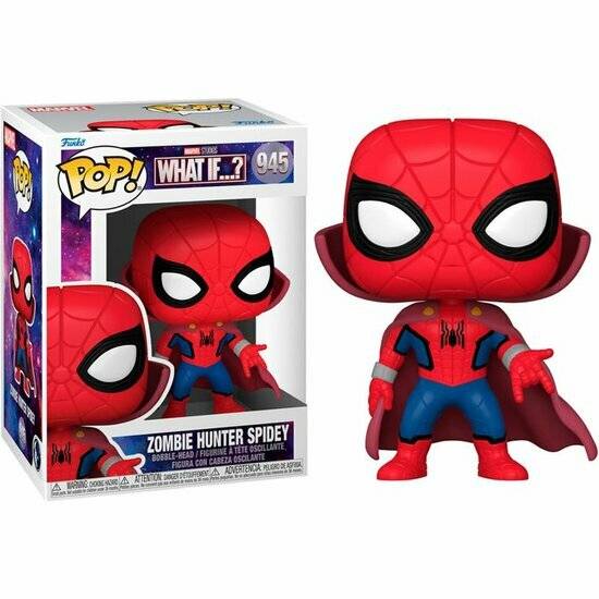 Marvel What If...? POP! TV Vinyl Figur Zombie Hunter Spidey 9 cm
