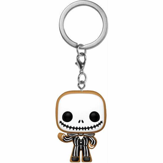 Tasche POP Keychain Disney Nightmare Before Christmas Jack Skellington Lebkuchen Exklusiv
