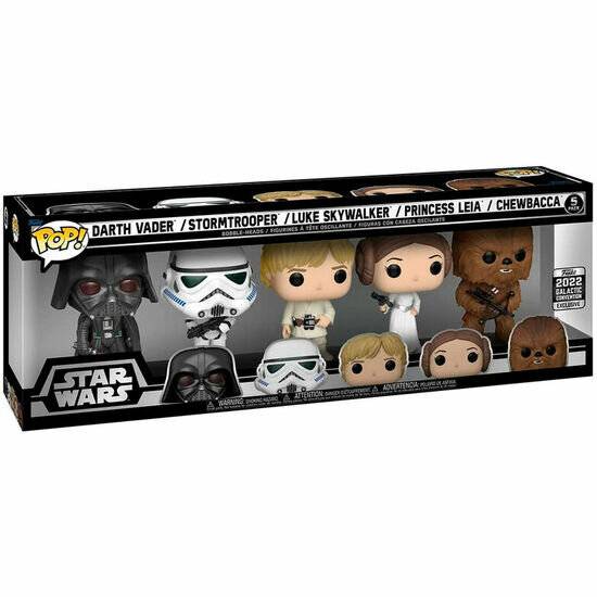 POP Pack 5 Figuren Star Wars Classics Exklusiv