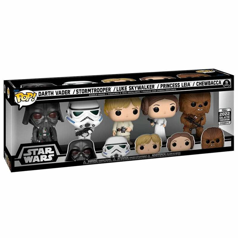 POP Pack 5 Figuren Star Wars Classics Exklusiv