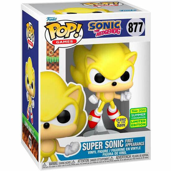 POP-Figur Sonic The Hedgehog Super Sonic Exklusiv