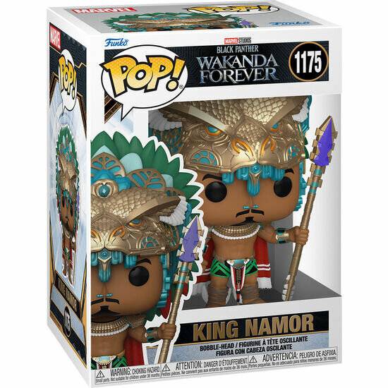 MARVEL SCHWARZER PANTHER WAKANDA FÜR IMMER KÖNIG NAMOR POP FIGUR