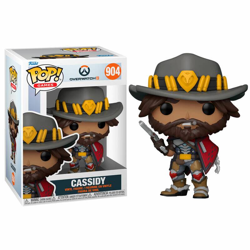 Overwatch 2 POP! Games Vinyl Figur Cassidy 9 cm