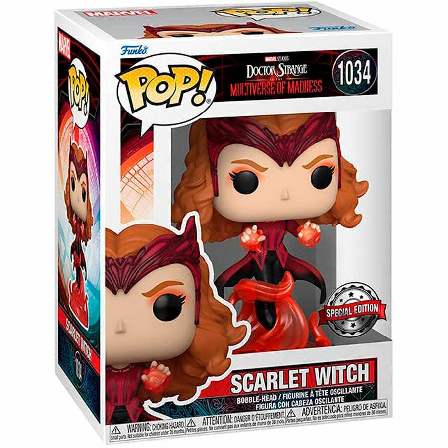 POP Figur Marvel Doctor Strange Multiversum des Wahnsinns Scarlet Witch Exklusiv