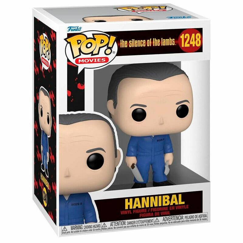 Das Schweigen der Lämmer POP! Movies Vinyl Figur Hannibal w/ Knife and Fork 9 cm