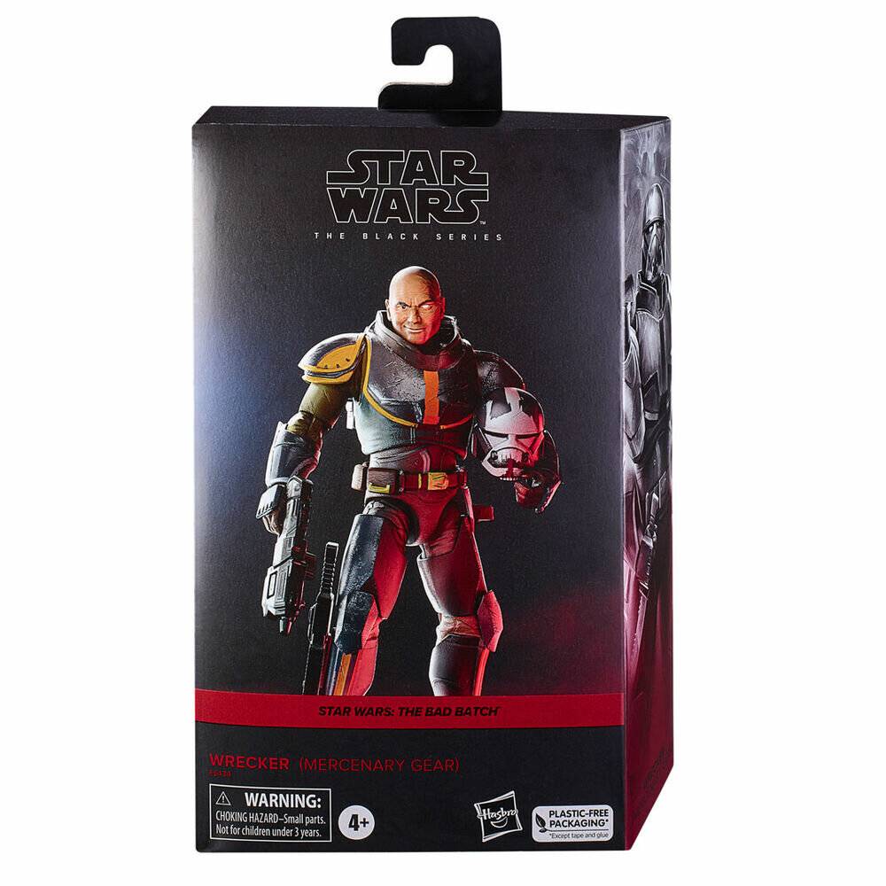 Hasbro Star Wars: The Bad Batch Black Series Actionfigur Wrecker (Mercenary Gear) 15 cm