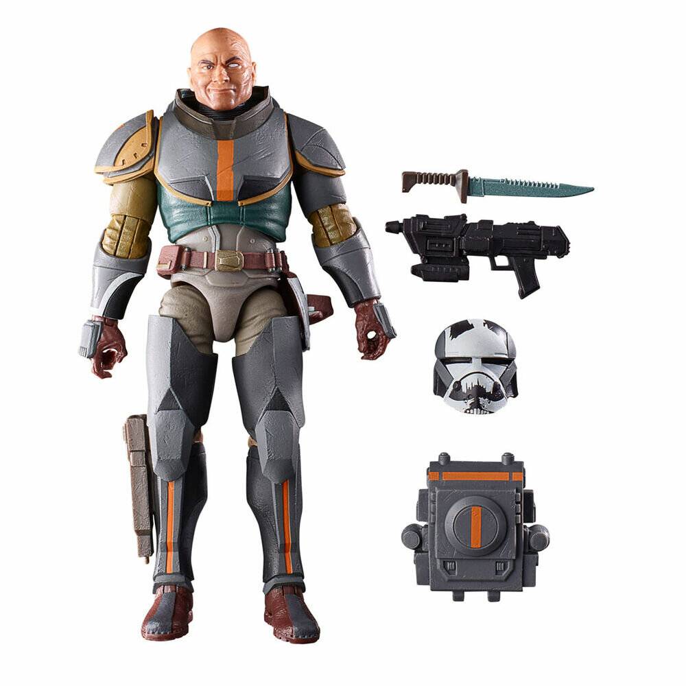 Hasbro Star Wars: The Bad Batch Black Series Actionfigur Wrecker (Mercenary Gear) 15 cm