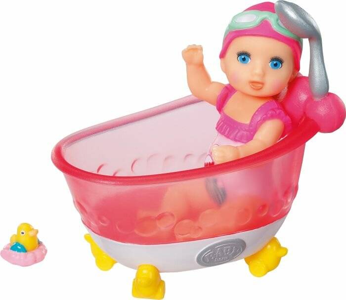 ZAPF Creation BABY bornÂ ® Minis - Playset Bathtub, Spielfigur