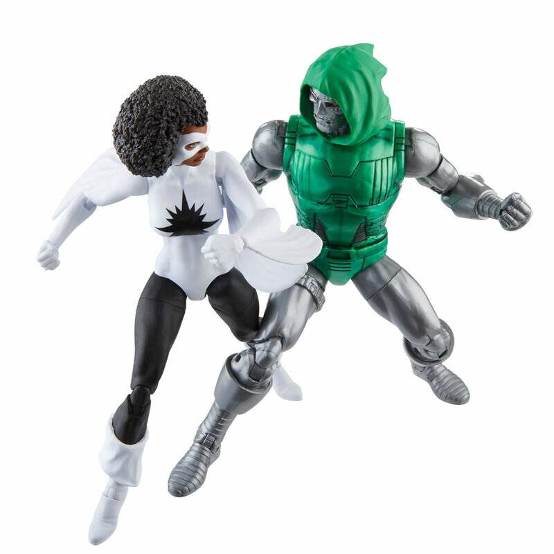 Avengers: Beyond Earth's Mightiest Marvel Legends Actionfiguren Captain Marvel vs. Doctor Doom 15 cm