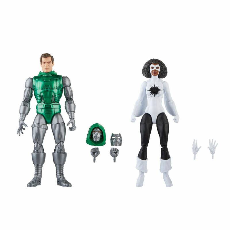 Avengers: Beyond Earth's Mightiest Marvel Legends Actionfiguren Captain Marvel vs. Doctor Doom 15 cm