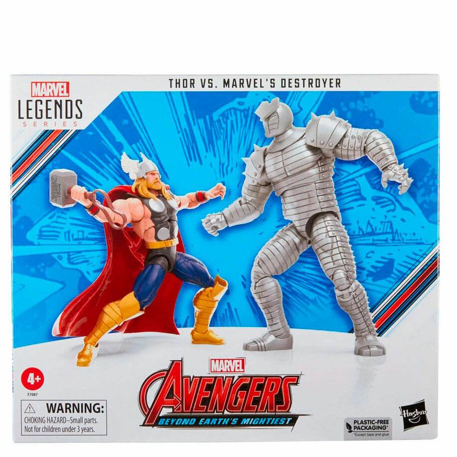 Avengers: Beyond Earth's Mightiest Marvel Legends Actionfiguren Thor vs. Marvel's Destroyer 15 cm