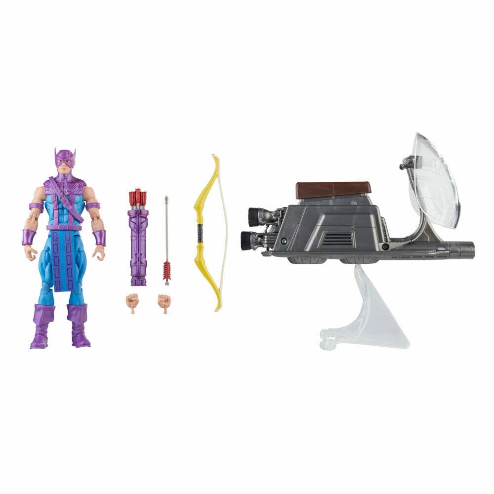 Avengers: Beyond Earth's Mightiest Marvel Legends Actionfigur Hawkeye with Sky-Cycle 15 cm