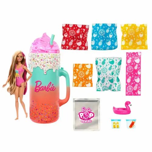 Barbie Pop! Reveal Fruit Series Geschenkset - Tropical Smoothie Barbie Pop! Reveal Fruit Series Geschenkset - Tropical Smoothie