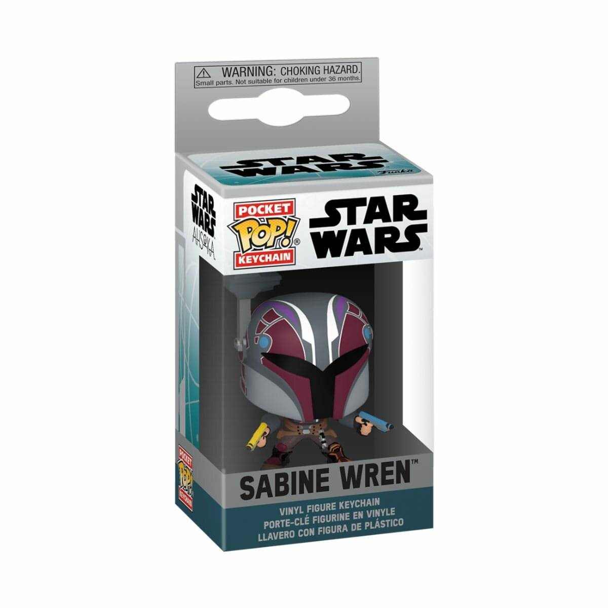Star Wars: Ahsoka POP! Vinyl Schlüsselanhänger 4 cm Sabine Wren Display (12)