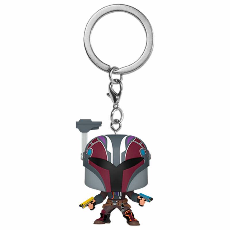 Star Wars: Ahsoka POP! Vinyl Schlüsselanhänger 4 cm Sabine Wren Display (12)