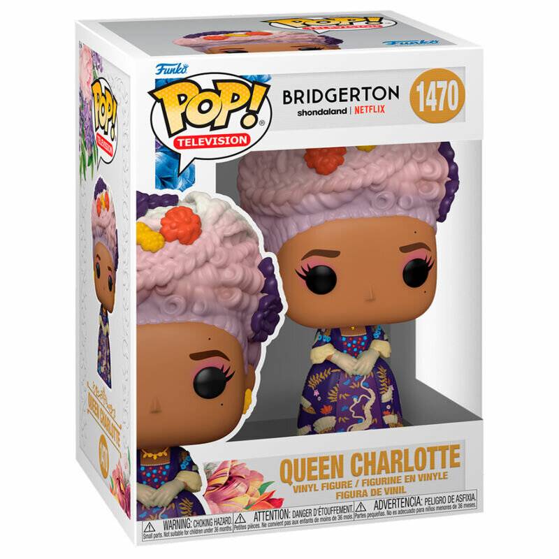 Bridgerton POP! TV Vinyl Figur Queen Charlotte 9 cm