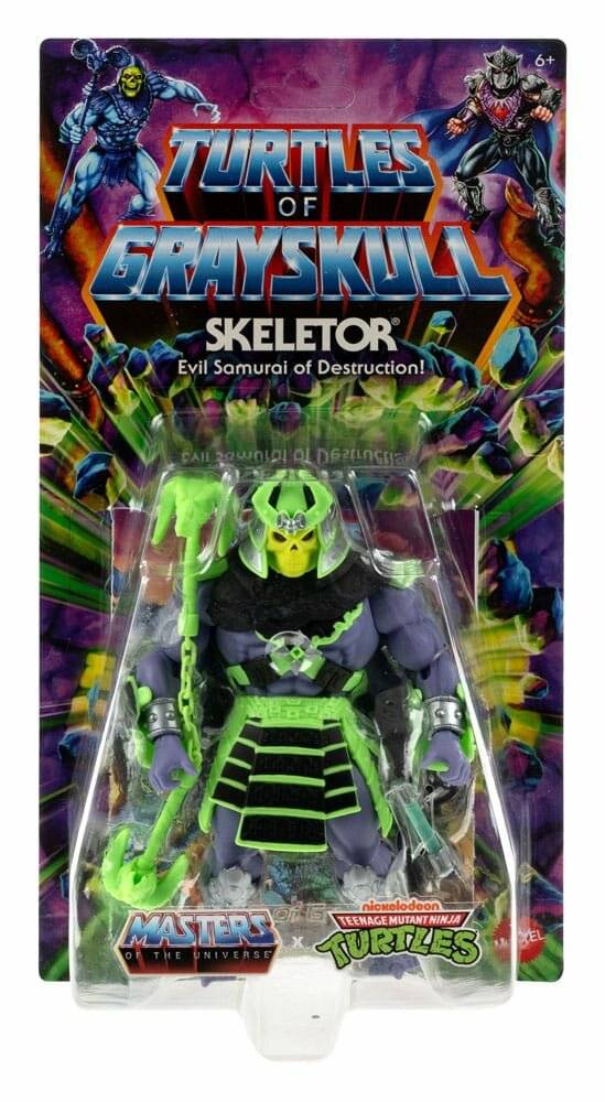 MOTU x TMNT: Turtles of Grayskull Actionfigur Skeletor 14 cm