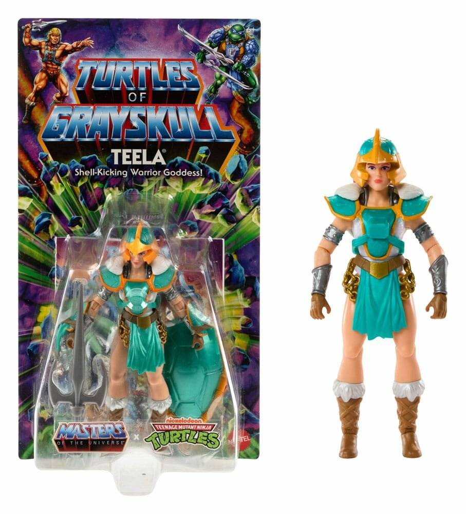 MOTU x TMNT: Turtles of Grayskull Actionfigur Teela 14 cm