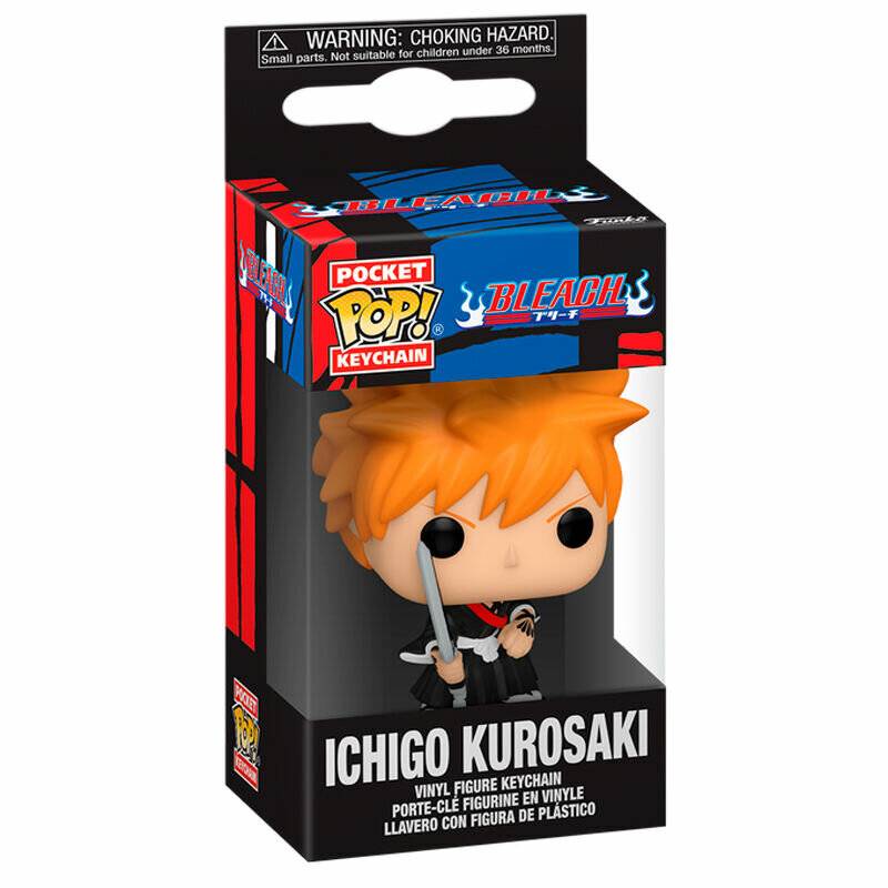 Bleach POP! Vinyl Schlüsselanhänger 4 cm Ichigo (FB Shikai) Display (12)