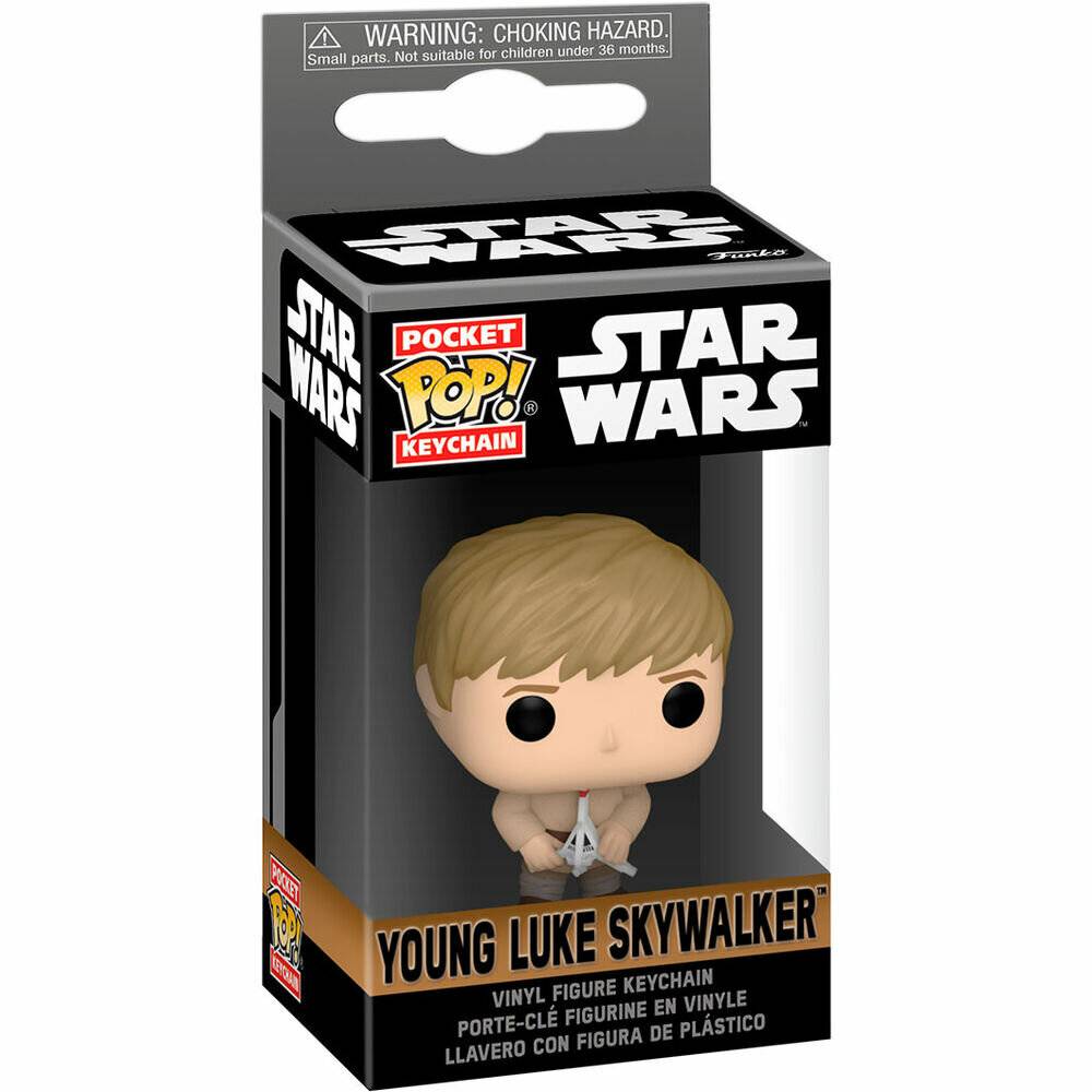 Tasche POP Schlü sselanhä nger Star Wars Obi-Wan Kenobi 2 Junge Luke Skywalker