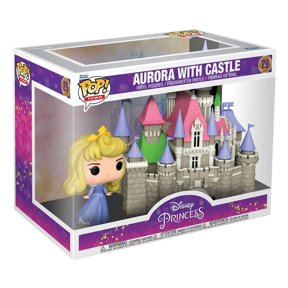 POP Figur Town Disney Prinzessin Aurora mit Schloss