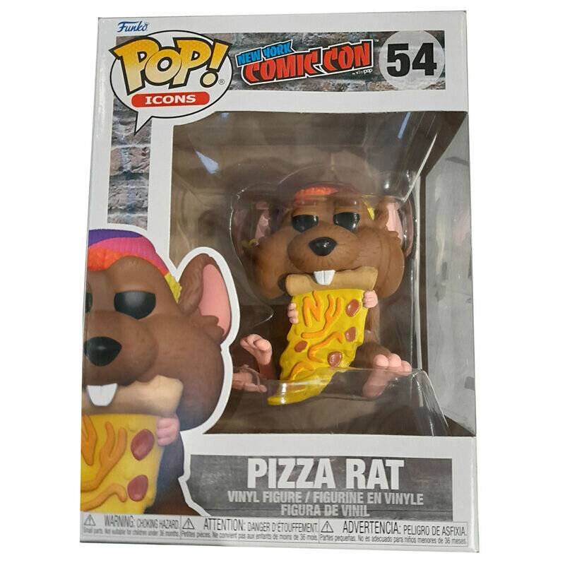 POP Figur New York Comiccon Pizza Ratte